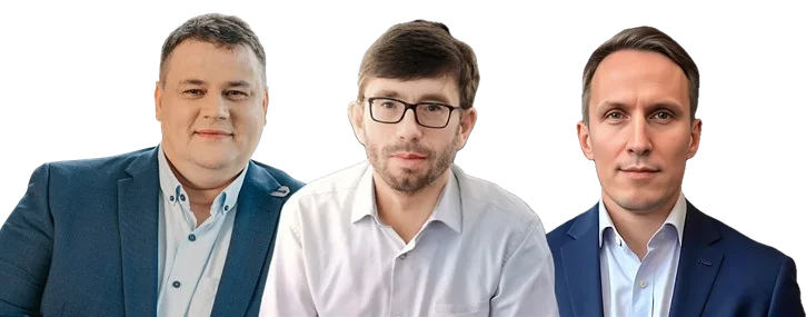 Adam Skibiński, Andrzej Sobczak i&nbsp;Jan Maria Kowalski